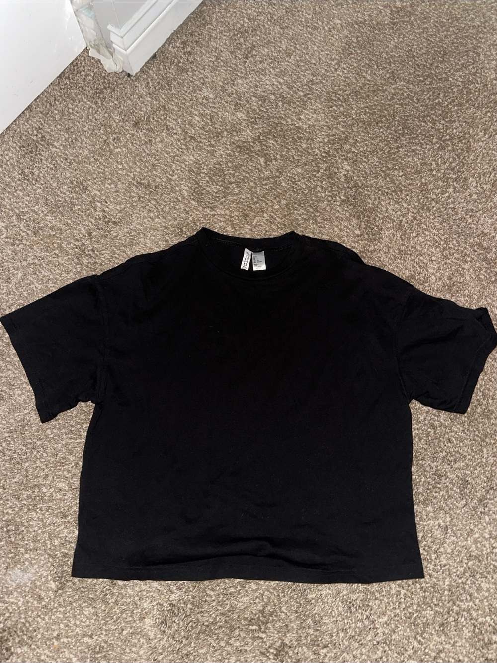 Divided Black Short Sleeve Crewneck Tee